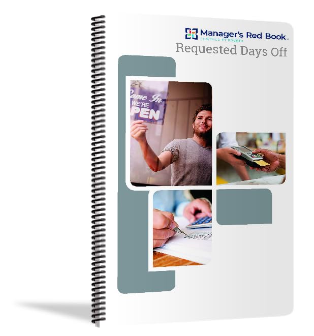 Professional Time Off Request Log Book - 8.5x11 Inch Semi-Annual Planner with 118 Pages & 15 Daily Lines (April 2025-Sept 2025) - Perfect for Workplace Scheduling, Employee Vacation Tracking & Office Management