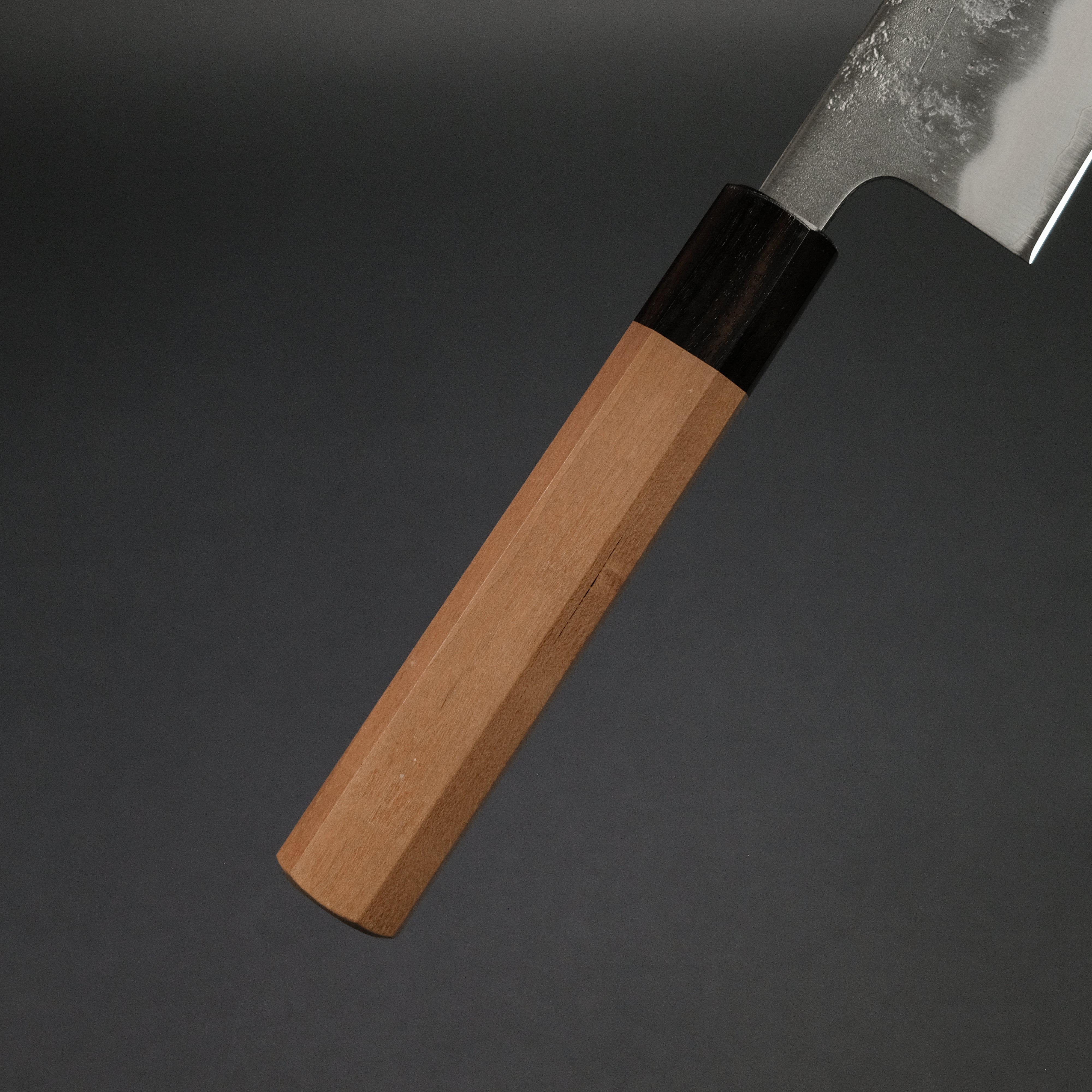 Hitohira Futana S3 Nashiji Gyuto 210mm Japanese Chef Knife - High Carbon Stainless Steel Blade with Cherry Wood Handle - Perfect for Sushi, Meat Cutting & Professional Kitchen Use