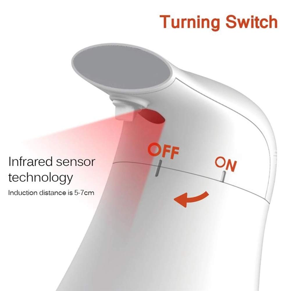 Automatic Touchless Foam Soap Dispenser - Smart Induction Hand Sanitizer Machine for Home & Office, Wall Mount or Countertop Soap Dispenser with 500ml Capacity - Perfect for Bathroom, Kitchen, Restaurant and Public Spaces