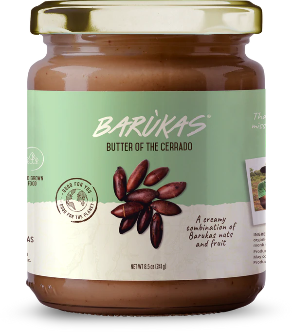 Organic Barukas Nuts Butter - Creamy, Nutrient-Rich Spread for Smoothies, Toast & Baking | Vegan, Gluten-Free, Paleo-Friendly Snack
