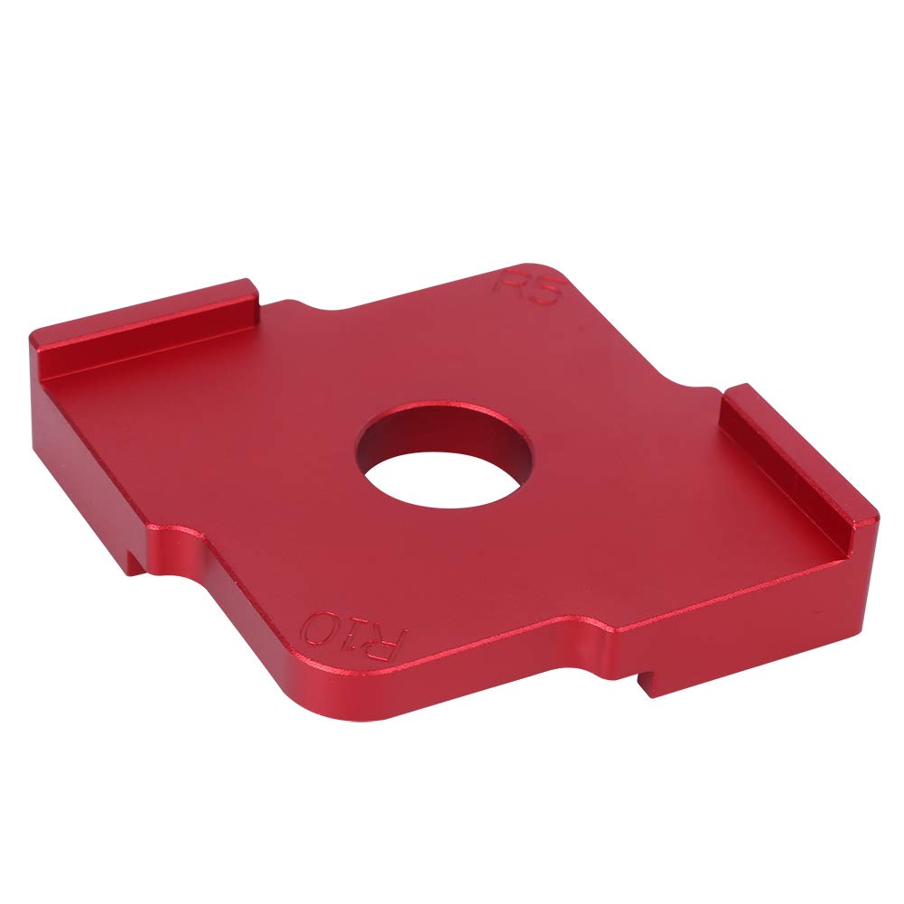 Aluminum Alloy Radius Corners Clamp - Portable Hardware Template for Engraving Machines & Handheld Edge Trimmers | Perfect for Woodworking, Metalworking & DIY Projects