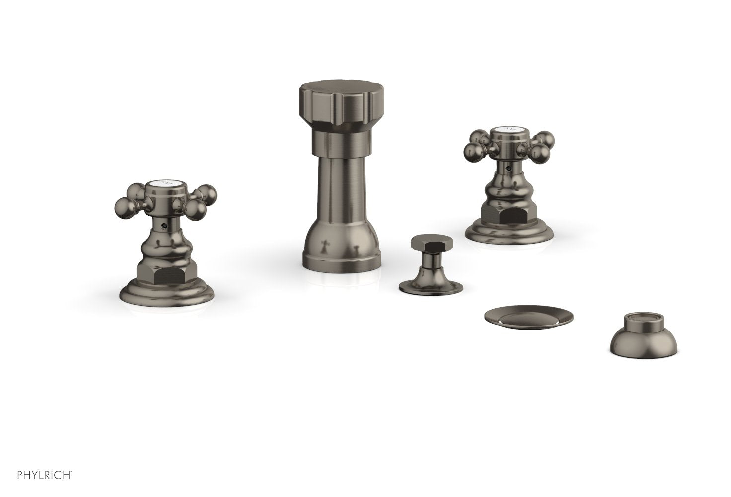 HEX TRADITIONAL 4-Hole Bidet Set - 500ml Water Capacity, 60mm Hole Spacing - Perfect for Bathroom Upgrades & Hygienic Cleaning