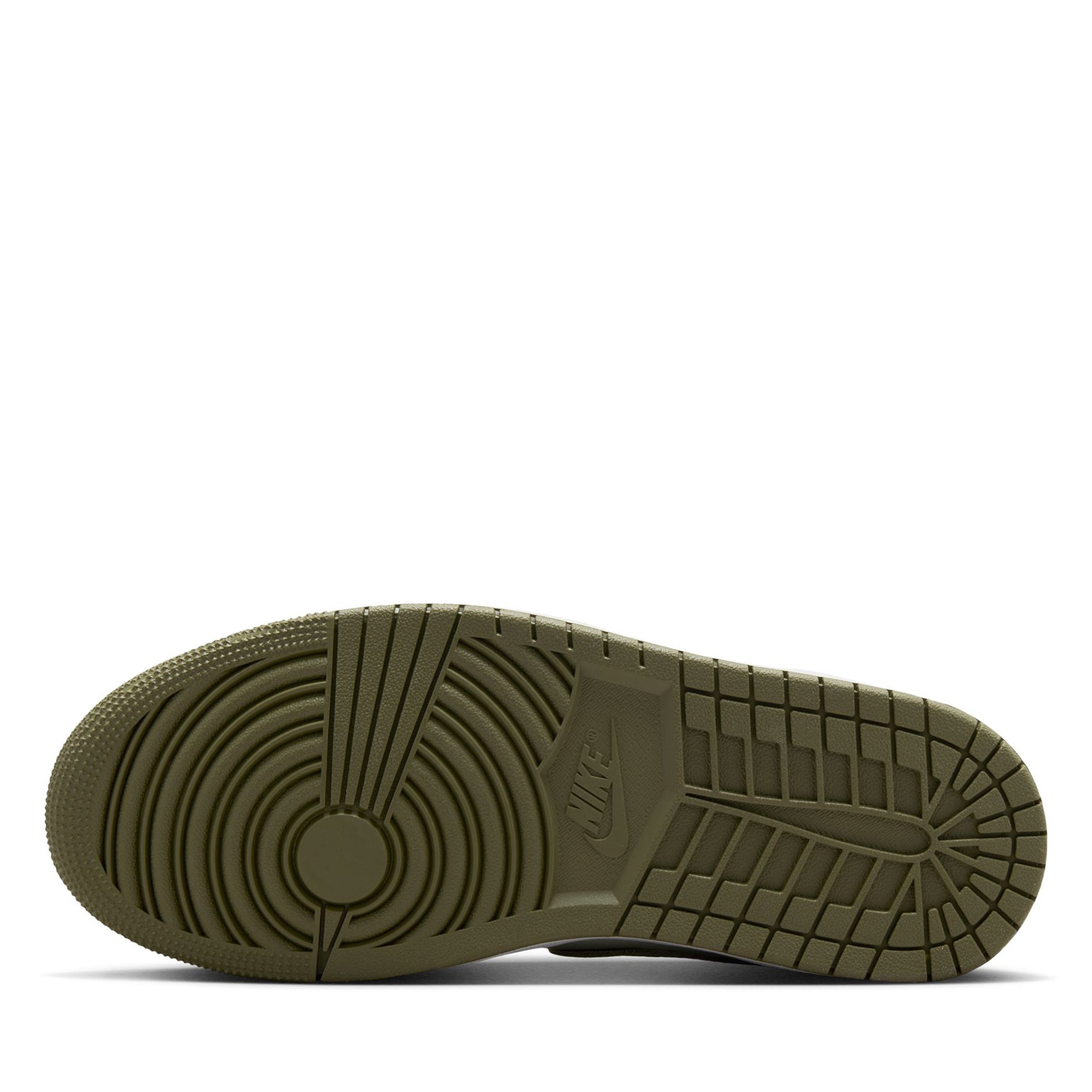 Women's Air Jordan 1 High OG Sneakers - Medium Olive/Oil Green Basketball Shoes for Women | Perfect for Streetwear, Gym & Casual Outfits