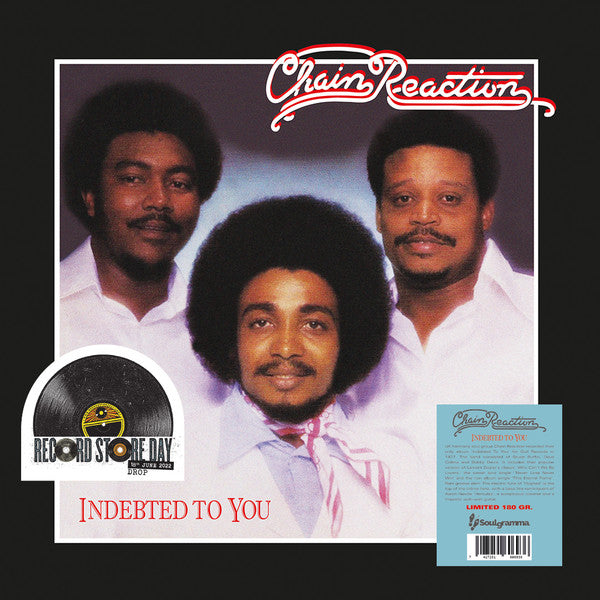 Chain Reaction - Indebted To You LP Album (Reissue, Remastered, 180g Vinyl, Mint Condition) - Perfect for Vinyl Collectors & Music Enthusiasts