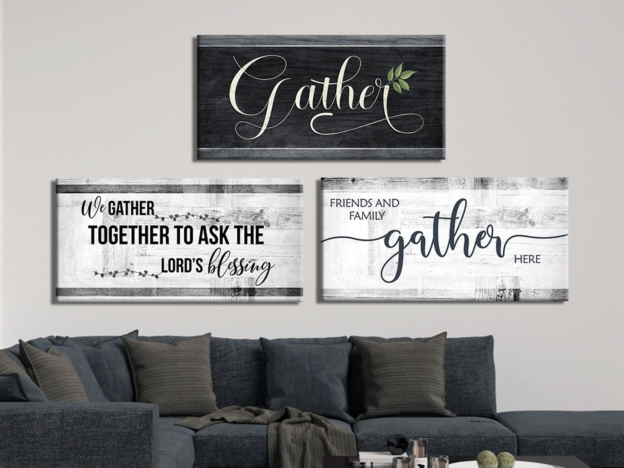CanvasVilla Gather Wall Art Print - 10