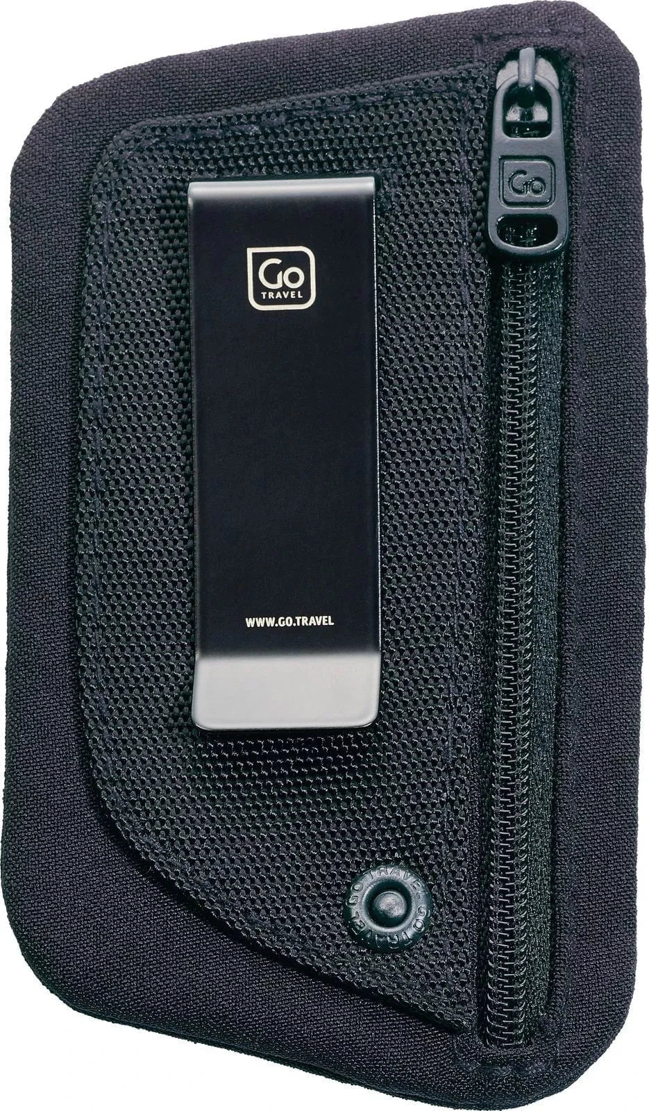 Go Travel RFID Blocking Clip Pouch - Secure Travel Wallet for Passport, Credit Cards & Cash - Perfect for Airports, Hotels & Everyday Use