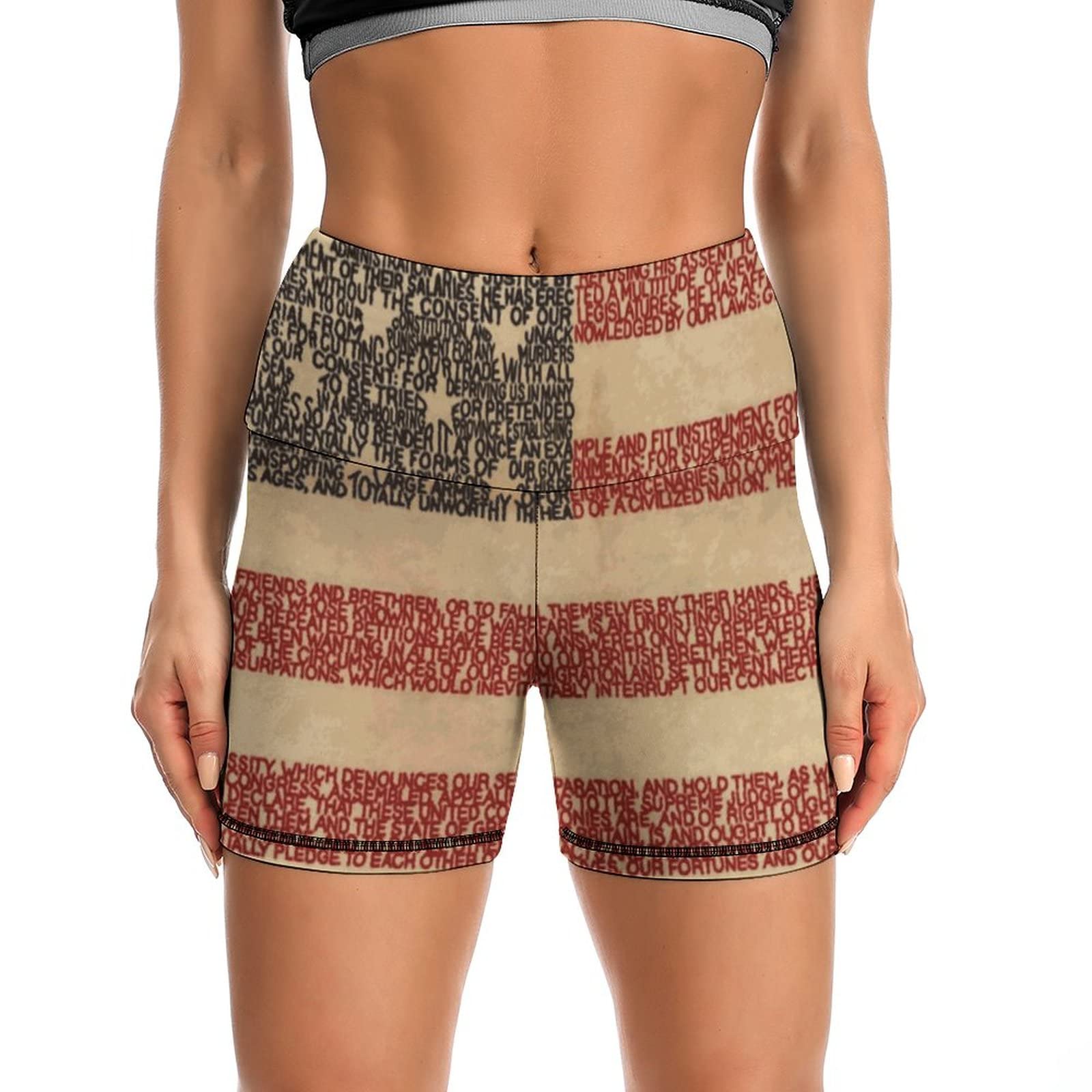 JZDACH High Waist Yoga Shorts for Women - Tummy Control Workout Shorts with 4-Way Stretch | Perfect for Running, Home Exercise & Cycling | Comfortable Gym & Lounge Wear