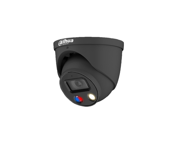 IPC HDW3849H AS PV Black 2.8MM 8MP/4K Full Color Security Camera with Tioc & Wizsense Technology - Ideal for Home Surveillance, Business Monitoring & Outdoor Security