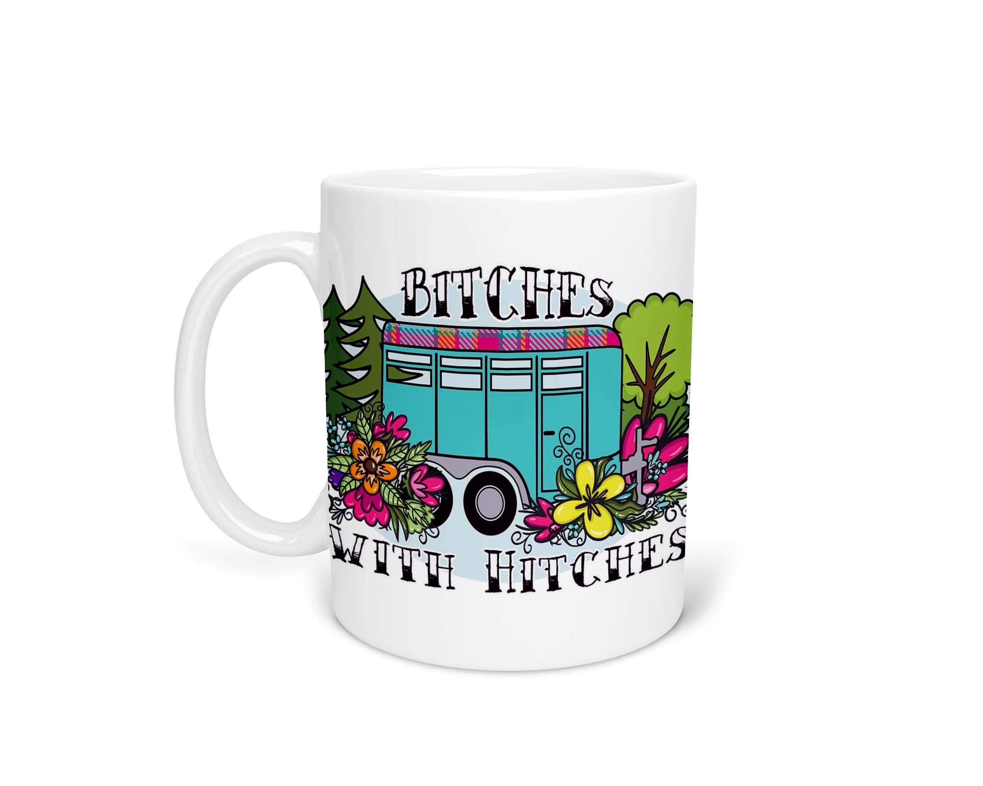 Funny Horse Trailer Coffee Mug 11oz - Perfect for Horse Lovers & Show Enthusiasts