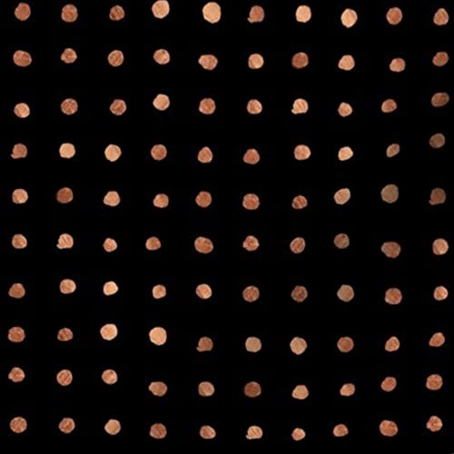 Copper Grid Dots Printed Minky Fabric Fat Quarter - Soft Plush Fabric for Sewing Baby Blankets, Quilt Backing & DIY Craft Projects - Perfect for Nursery Decor, Gift Making & Home Sewing Projects