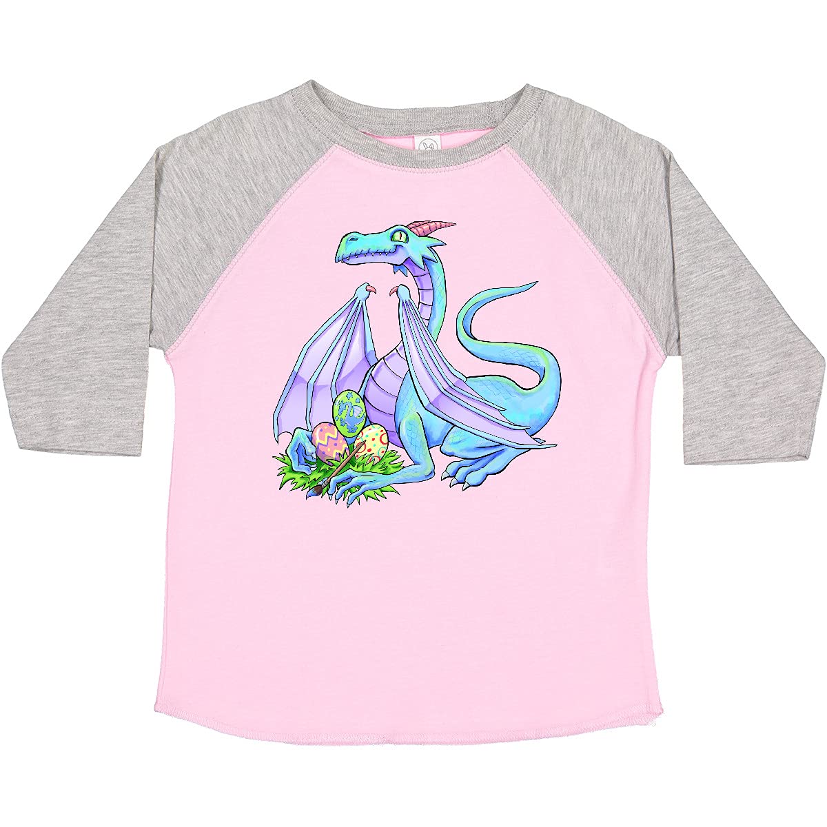 Blue Easter Dragon Toddler T-Shirt for Spring Festivals