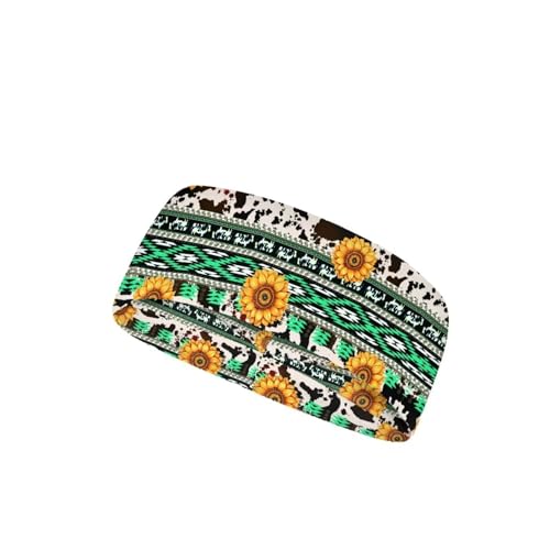 Aztec Tribe Sunflower Cow Skin