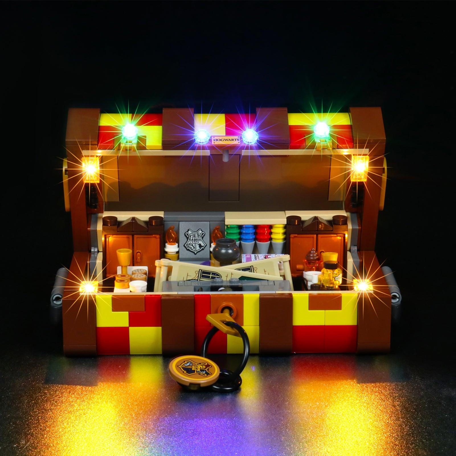 LEGO Harry Potter Hogwarts Magical Trunk 76399 Light Kit - LED Lighting Set for Building Blocks with USB Power - Perfect for Display & Nighttime Play