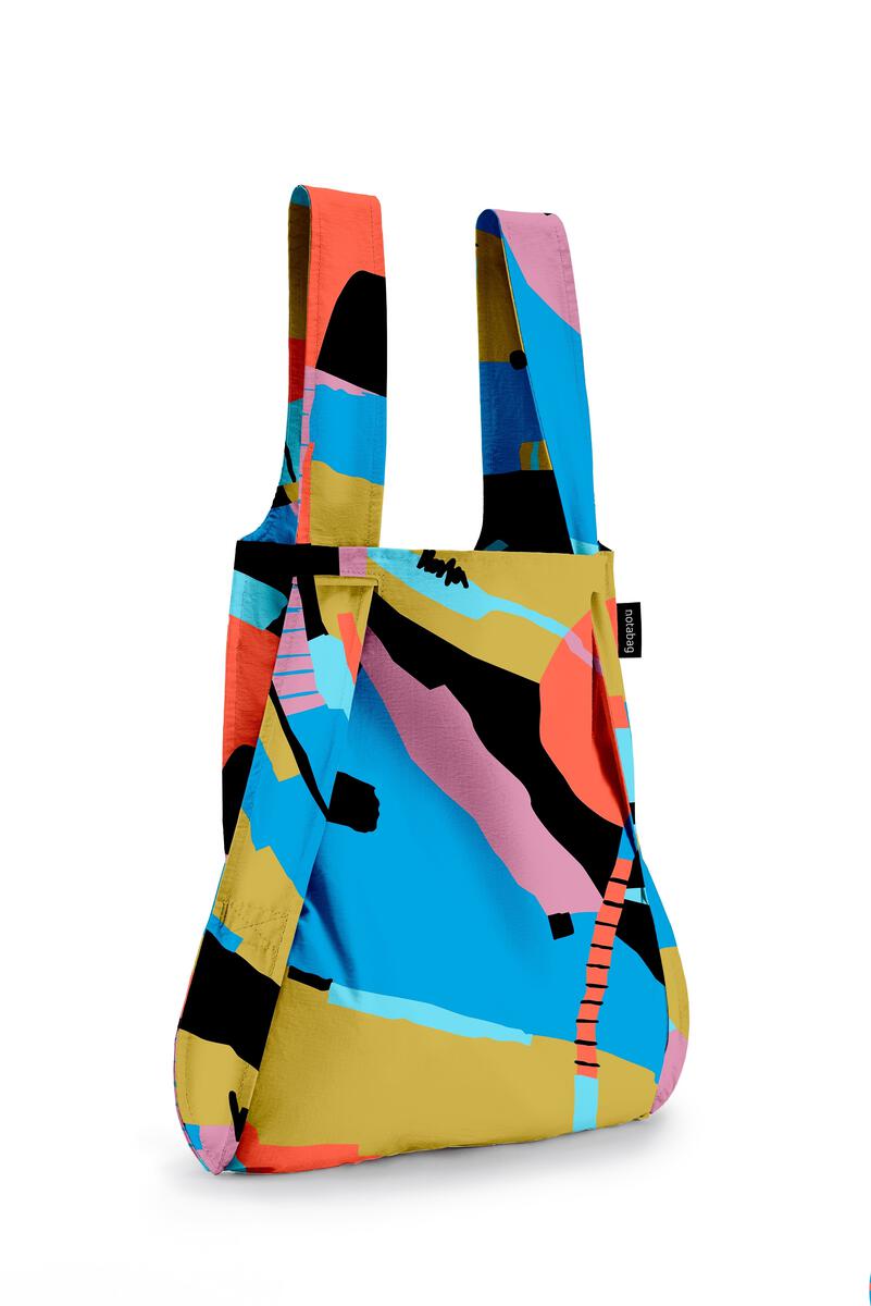 Eco-Friendly Reusable Tote Bag - Original Roads Design by Notabag - Perfect for Grocery Shopping, Beach Trips & Everyday Use