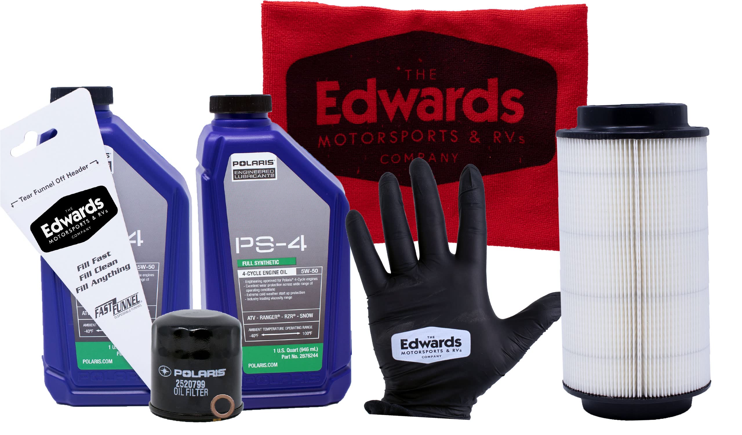 Polaris Sportsman 450 ATV Oil Change Kit with Air Filter - Compatible with 2016-2022 Models | Perfect for Off-Road Maintenance & DIY ATV Servicing