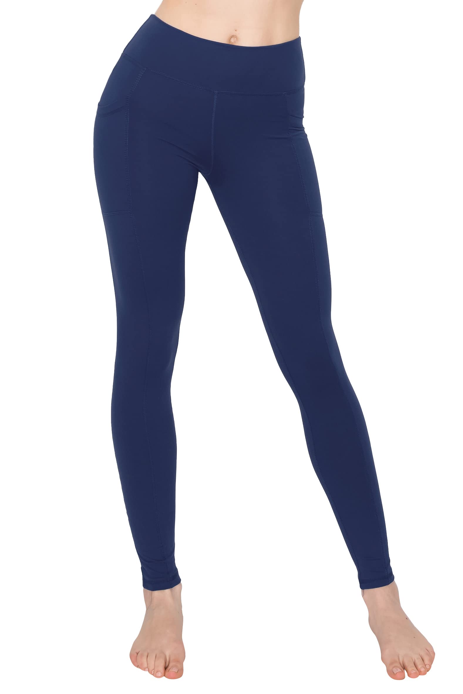 ALWAYS Pockets Yoga Pants for Women - Super Soft Stretch High Waisted Workout Leggings | Gym, Running, Yoga & Lounge Wear