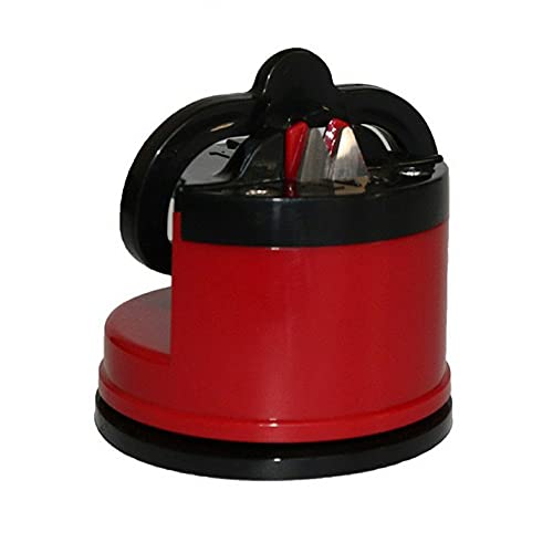 Fine Iron Knife Sharpener - Vacuum Suction Whetstone for Kitchen