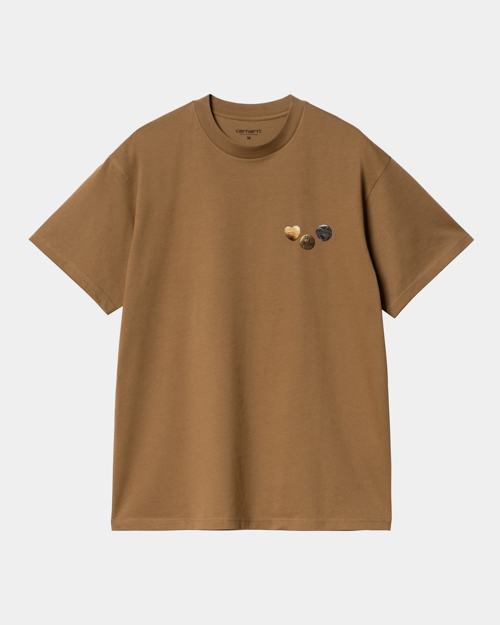 Hamilton Brown Button-Up T-Shirt for Men - Casual Short Sleeve Shirt for Everyday Wear | Perfect for Office, Outings & Summer Style