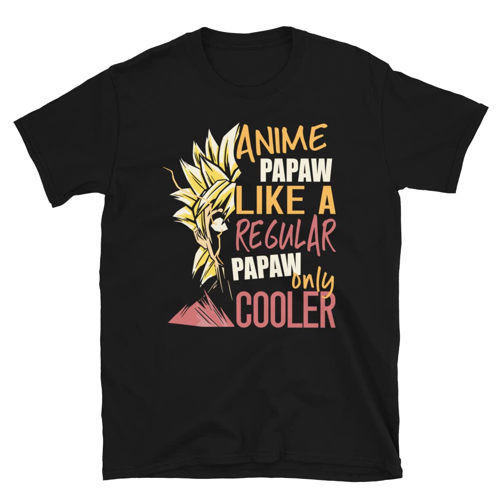 Anime Grandpa Like A Regular Grandpa Only Cooler - Funny Anime-Inspired Grandparents T-Shirt for Fans & Gifting | Casual Wear, Cosplay, Anime Conventions