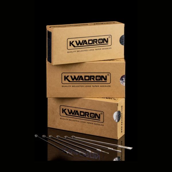 Kwadron Needle 11 Round Liner Tattoo Needle - Professional Tattoo Supplies for Artists - Perfect for Lining, Detailing & Fine Art Tattoos