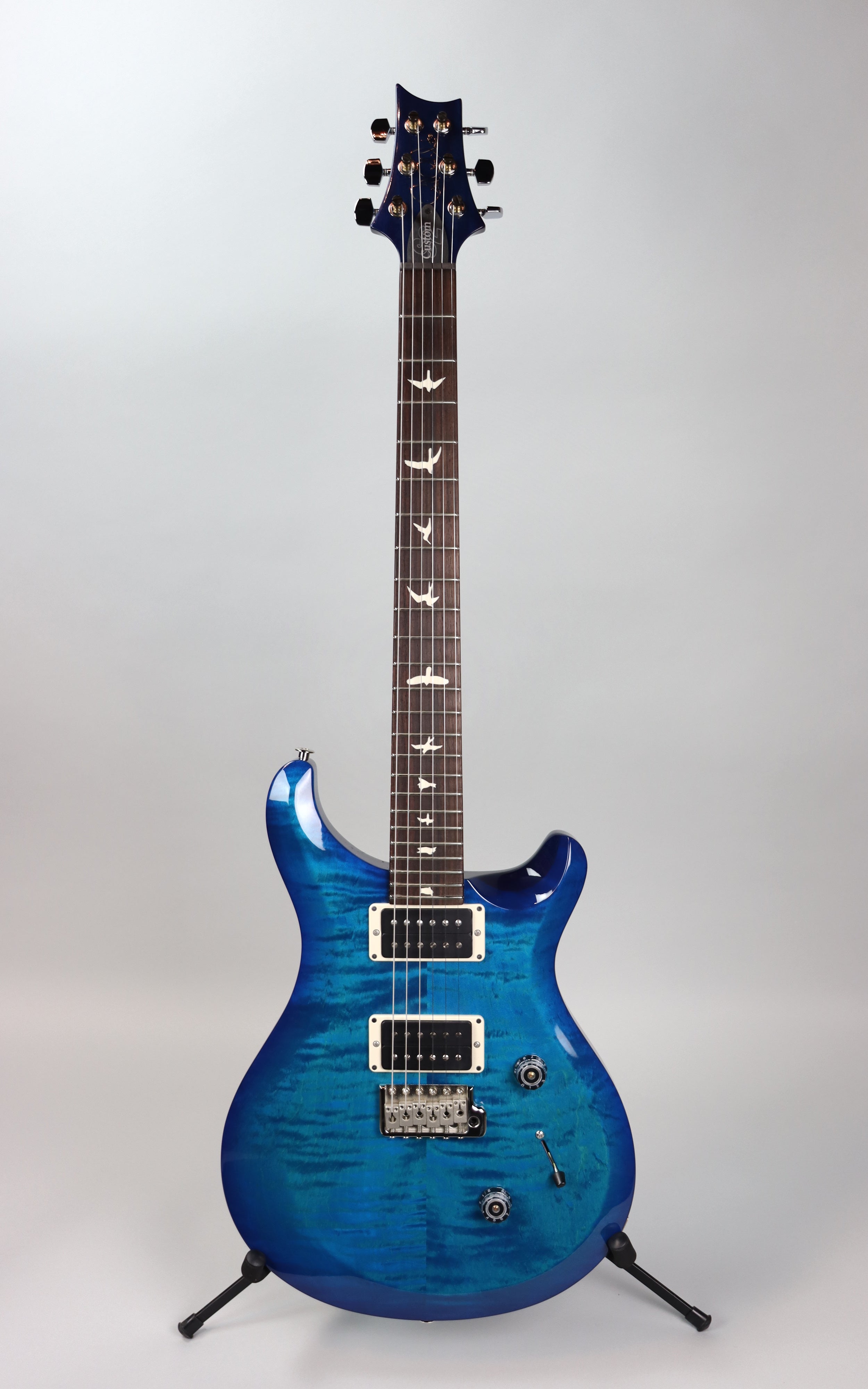 Paul Reed Smith S2 Custom 24 Electric Guitar - Lake Blue Finish | Premium Tone & Playability for Stage & Studio