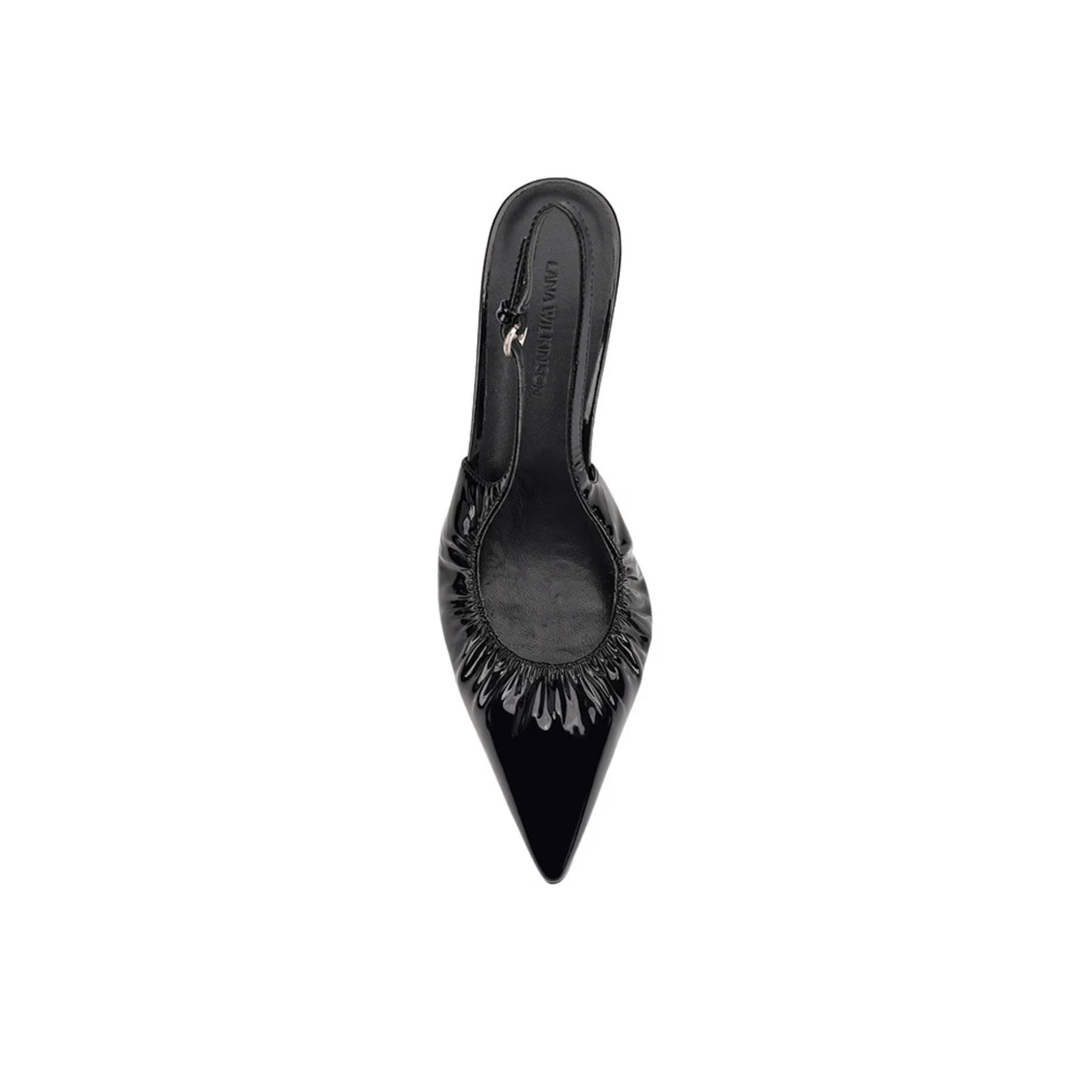 Charlotte Pump Black Patent Leather High Heels - Elegant Women's Dress Shoes for Work, Party & Special Occasions