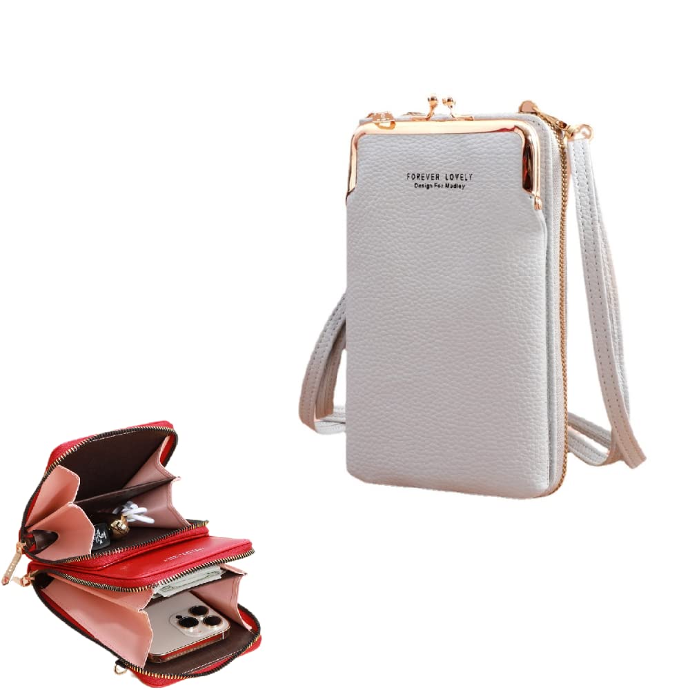 Women's Crossbody Phone Wallet Bag - Stylish Top Handle Purse with Shoulder Strap for Casual Outings, Travel & Daily Essentials - Perfect for Work, Shopping & Date Nights
