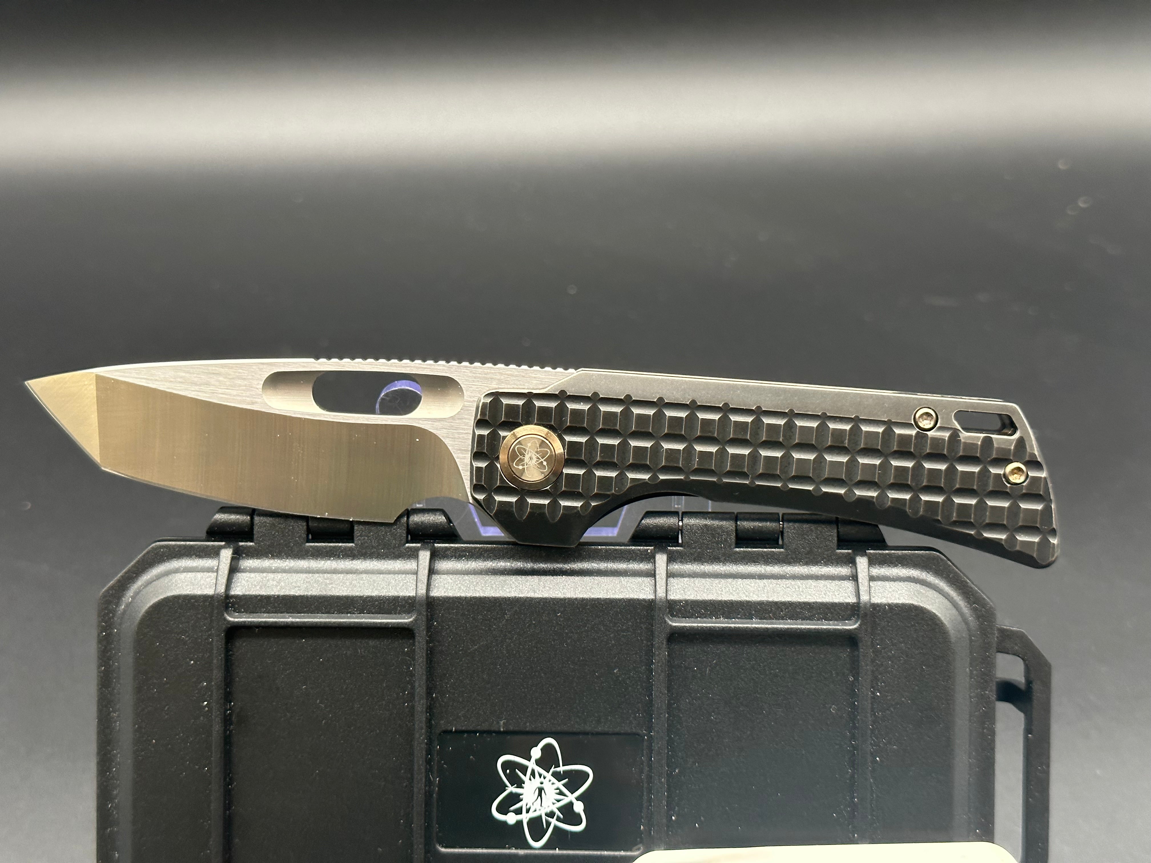 EMP EDC Nymble T Titanium Frag Pattern Pocket Knife - Perfect for Everyday Carry, Outdoor Adventures & Tactical Use