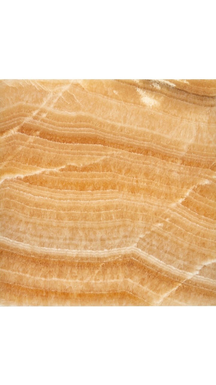 Premium 12x12 Honey Onyx Stone Tile - High-Gloss Polished Finish for Bathroom, Kitchen & Flooring Decor