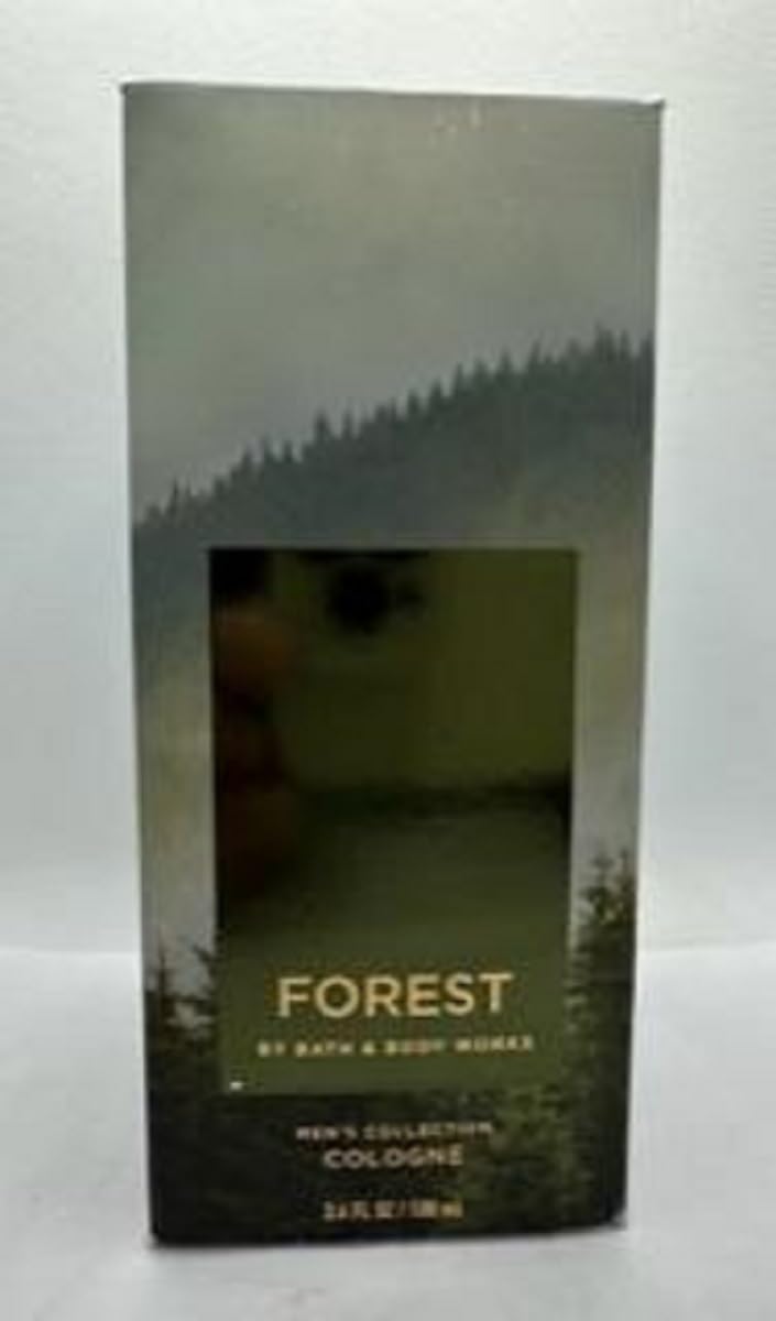 Forest Men's Cologne Spray - 3.4 oz Eau de Toilette for Men | Fresh Woody Fragrance for Day & Night Wear, Work, Date & Special Occasions