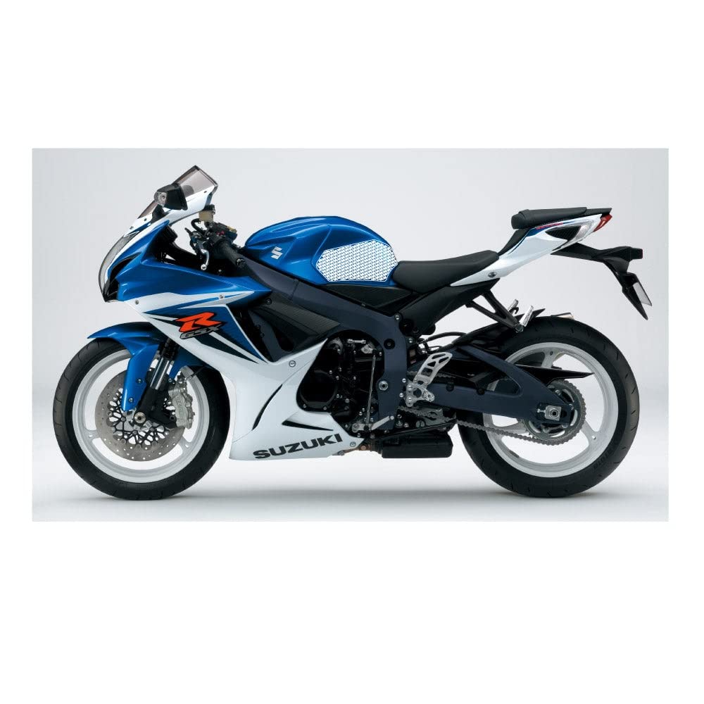 Stompgrip Motorcycle Traction Pads - Street Bike Kit for Enhanced Grip & Control - Icon Model 0057 (Black) - Perfect for Sport Bikes & High-Performance Riding