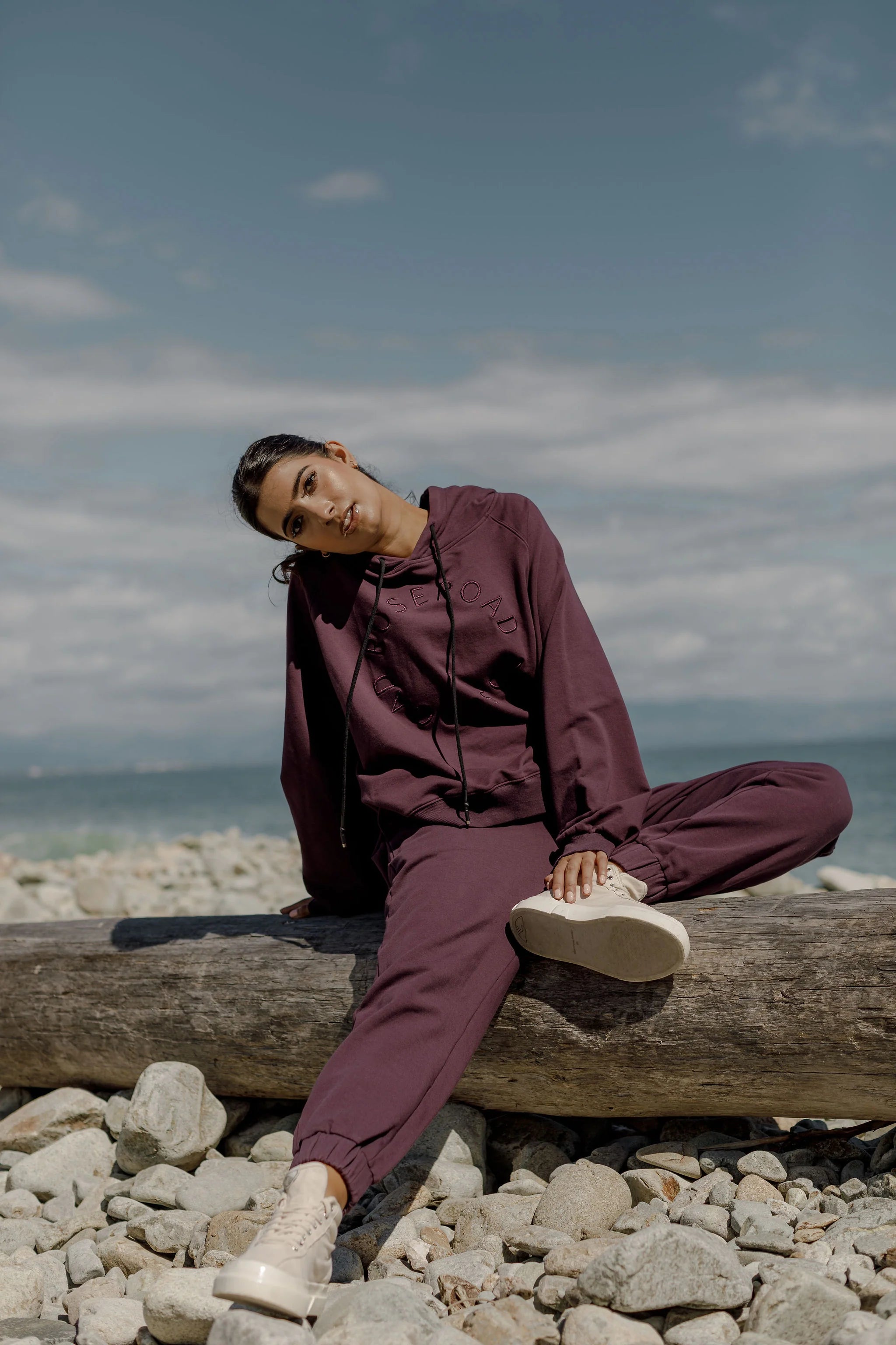 Premium Parker Pants for Women - Soft Stretch Comfortable Trousers in Elegant Plum Color | Perfect for Office Wear, Business Casual & Everyday Outfits