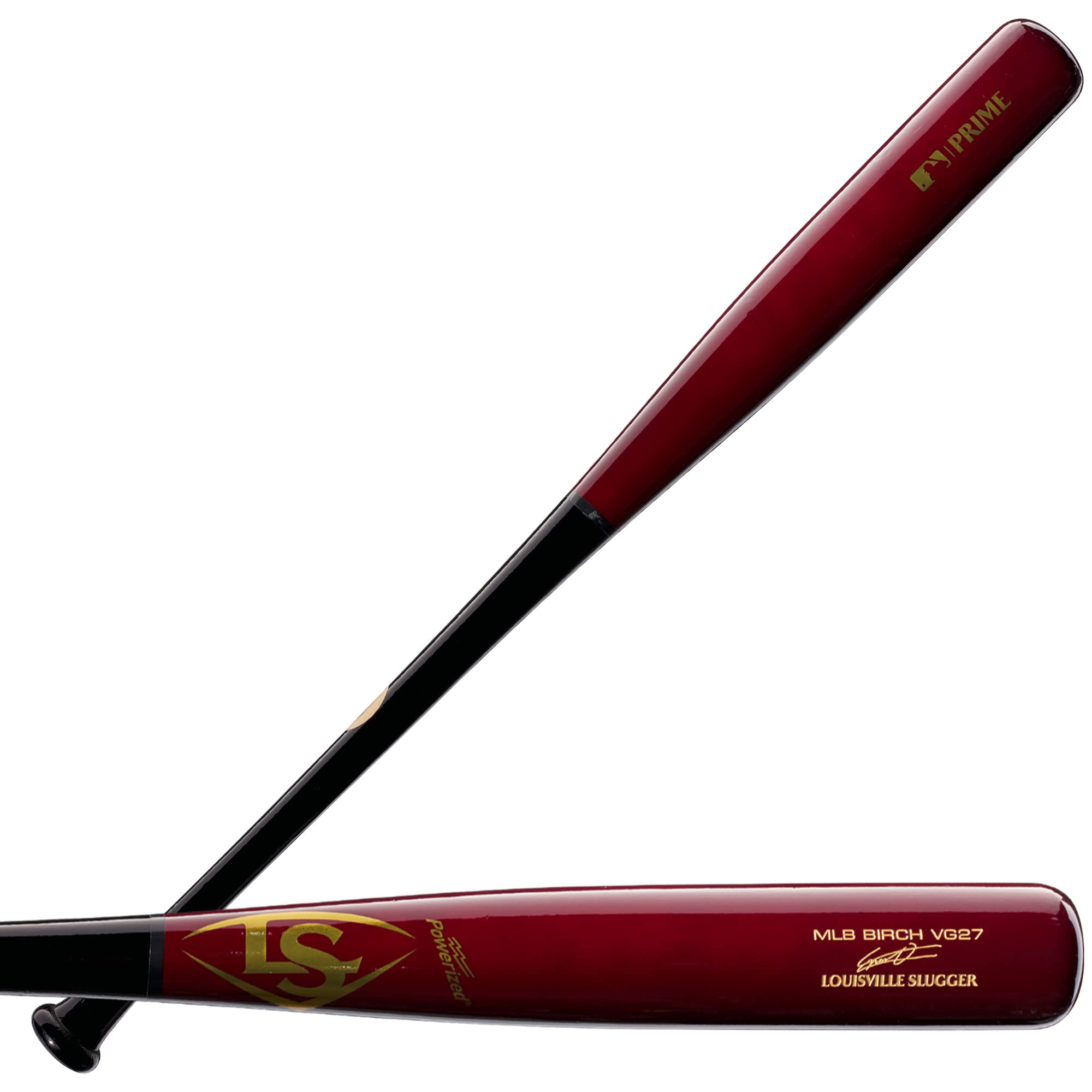 Louisville Slugger MLB Prime Signature Series VG27 Vladimir Guerrero Jr. Game Model Baseball Bat - Professional Grade Maple Wood Bat for Baseball Players, Perfect for Games, Training & Collectibles