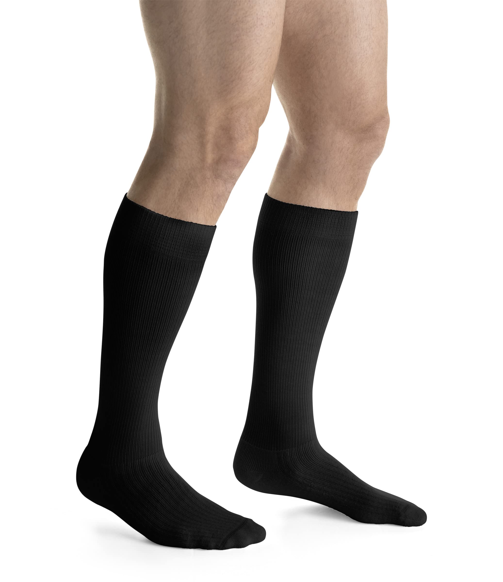 JOBST Activewear Compression Socks 15-20 mmHg Knee High for Women & Men - Small Size Black - Improve Circulation & Reduce Swelling - Perfect for Running, Travel & Nurses