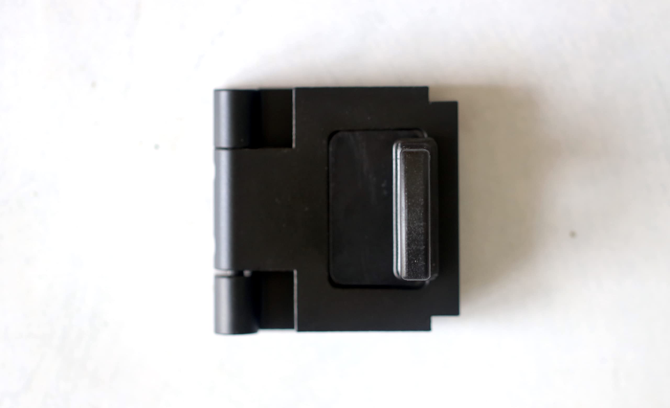 Secure Out-Swinging Door Lock - Childproof Home Security Latch for Enhanced Safety | Easy Installation (Black) | Perfect for Apartments, Homes & Childproofing