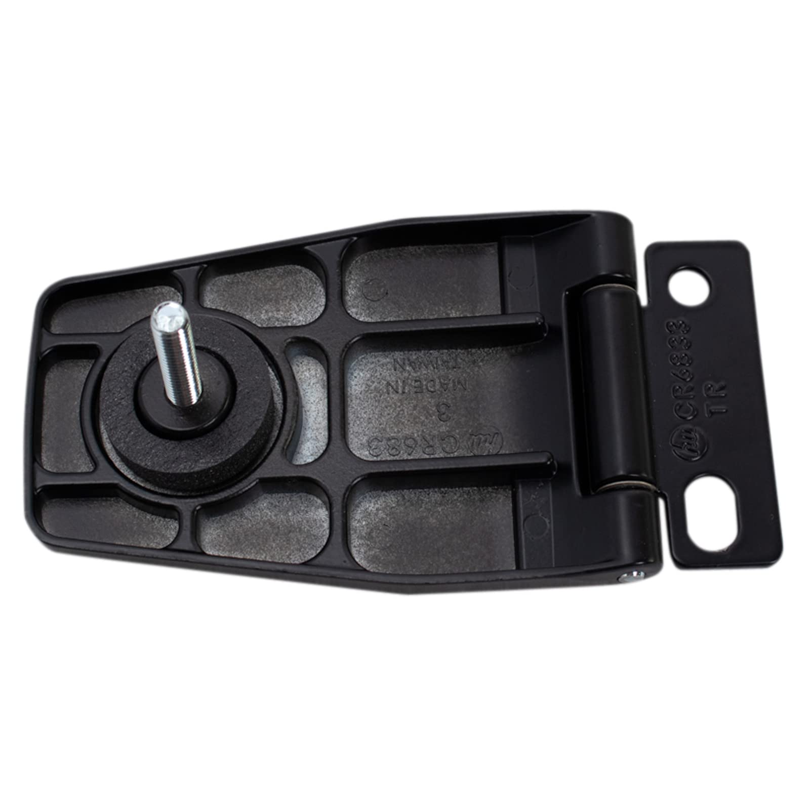 TRQ Rear Liftgate Hinge Right Passenger Side for 1997-2006 Jeep Wrangler Hardtop - Durable Replacement Part for Off-Road Adventures & Jeep Restoration