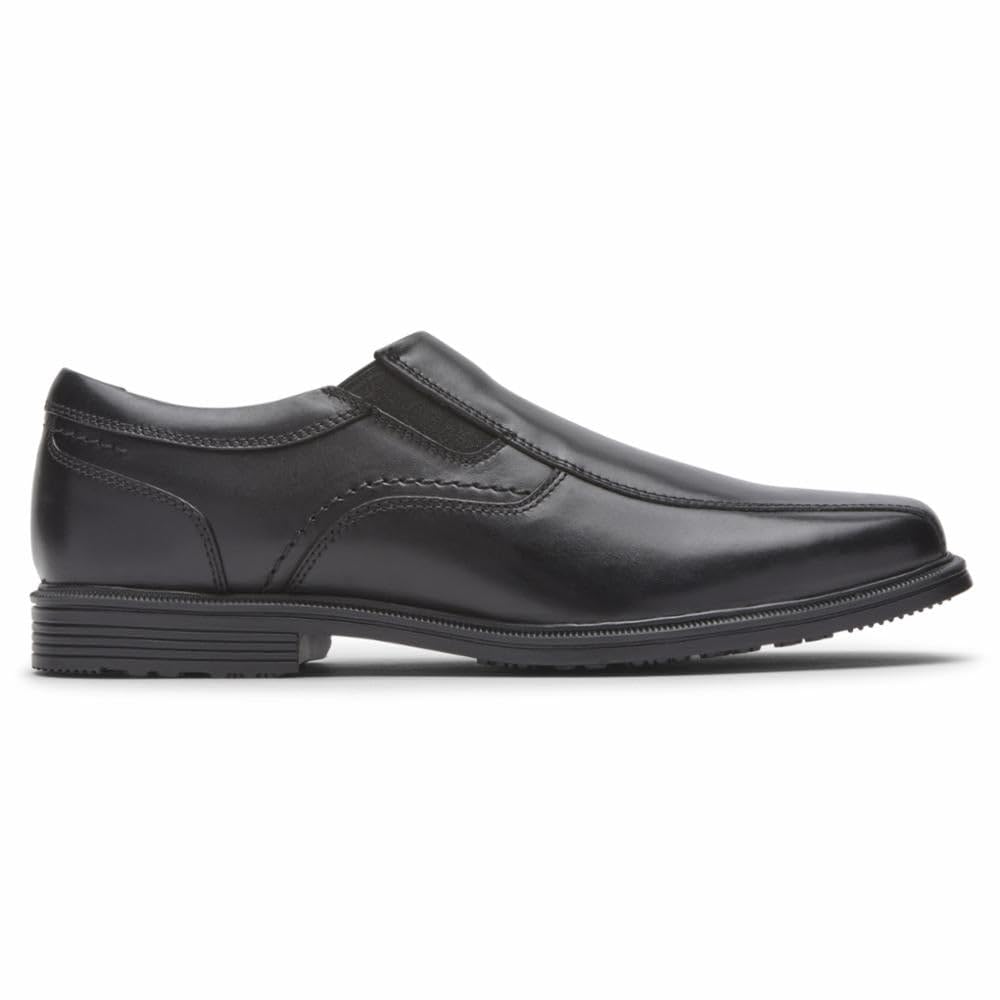 Rockport Taylor Waterproof Men's Slip-on Dress Shoes - Comfortable Black Leather Loafers for Business & Casual Wear - Size 9.5 X-Wide (EE) - Perfect for Office, Travel & Formal Occasions