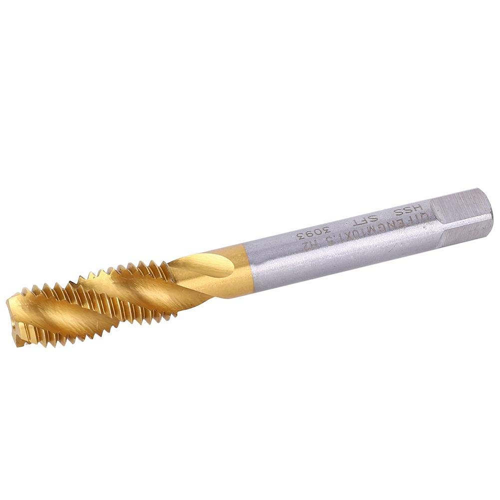 High Speed Steel Spiral Fluted Tap - Professional Hand Tool for Steel Plate & Stainless Steel Processing | Perfect for Metalworking, DIY Projects, and Industrial Applications