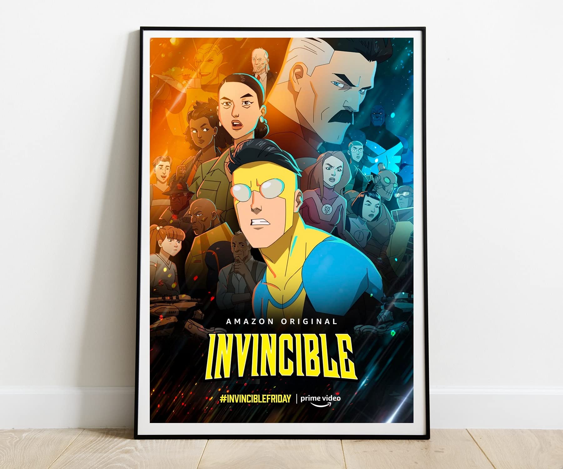 Action Movie Posters - Unframed Comic Book Wall Art Prints for Home & Room Decor | Unique Designs for Living Room, Bedroom, Office & Man Cave
