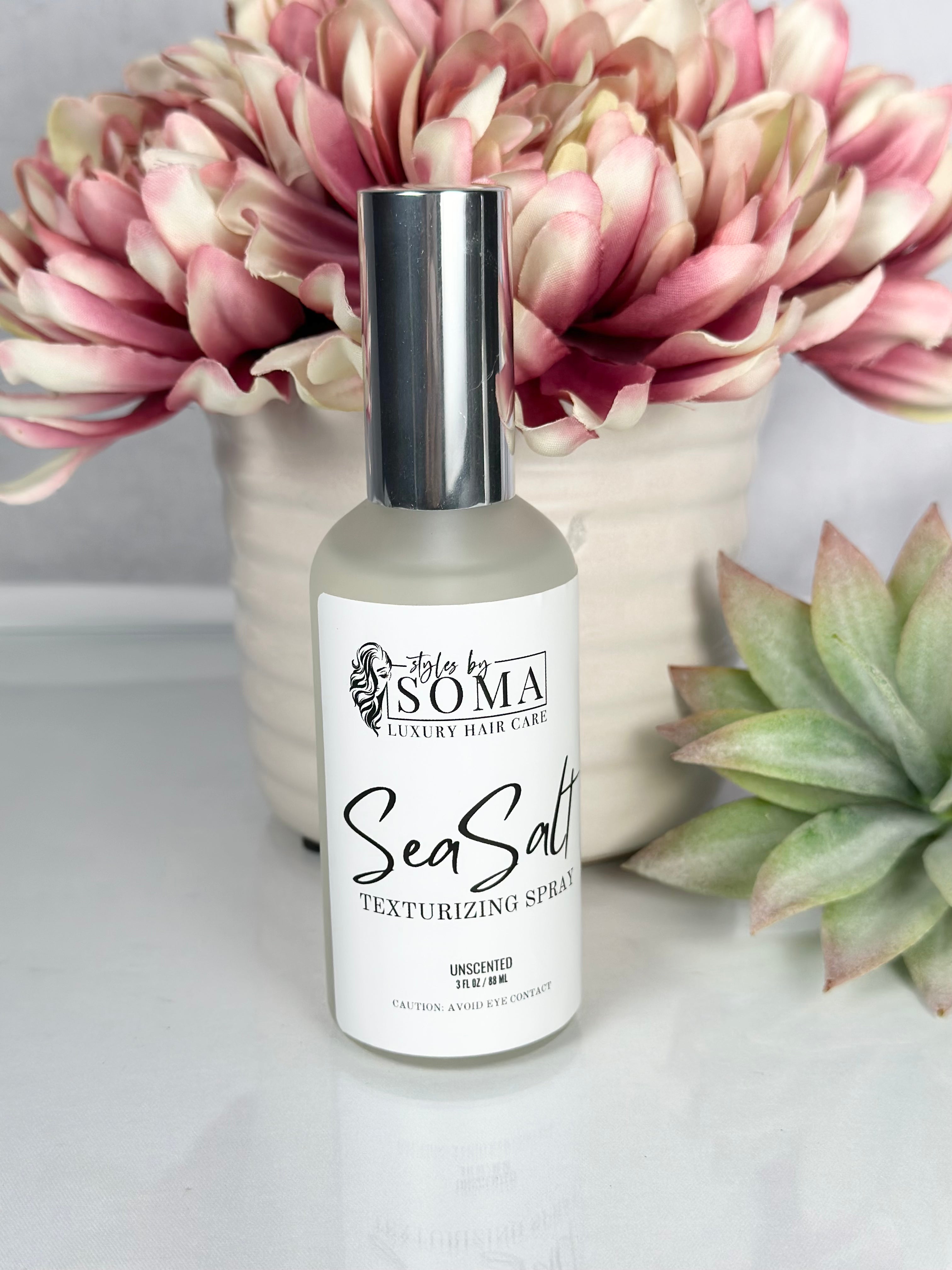 SEA SALT Texturizing Spray for Beach Waves - Volumizing Hair Styling Spray for Natural Texture & Hold - Perfect for Beach Days, Parties & Everyday Hairstyles