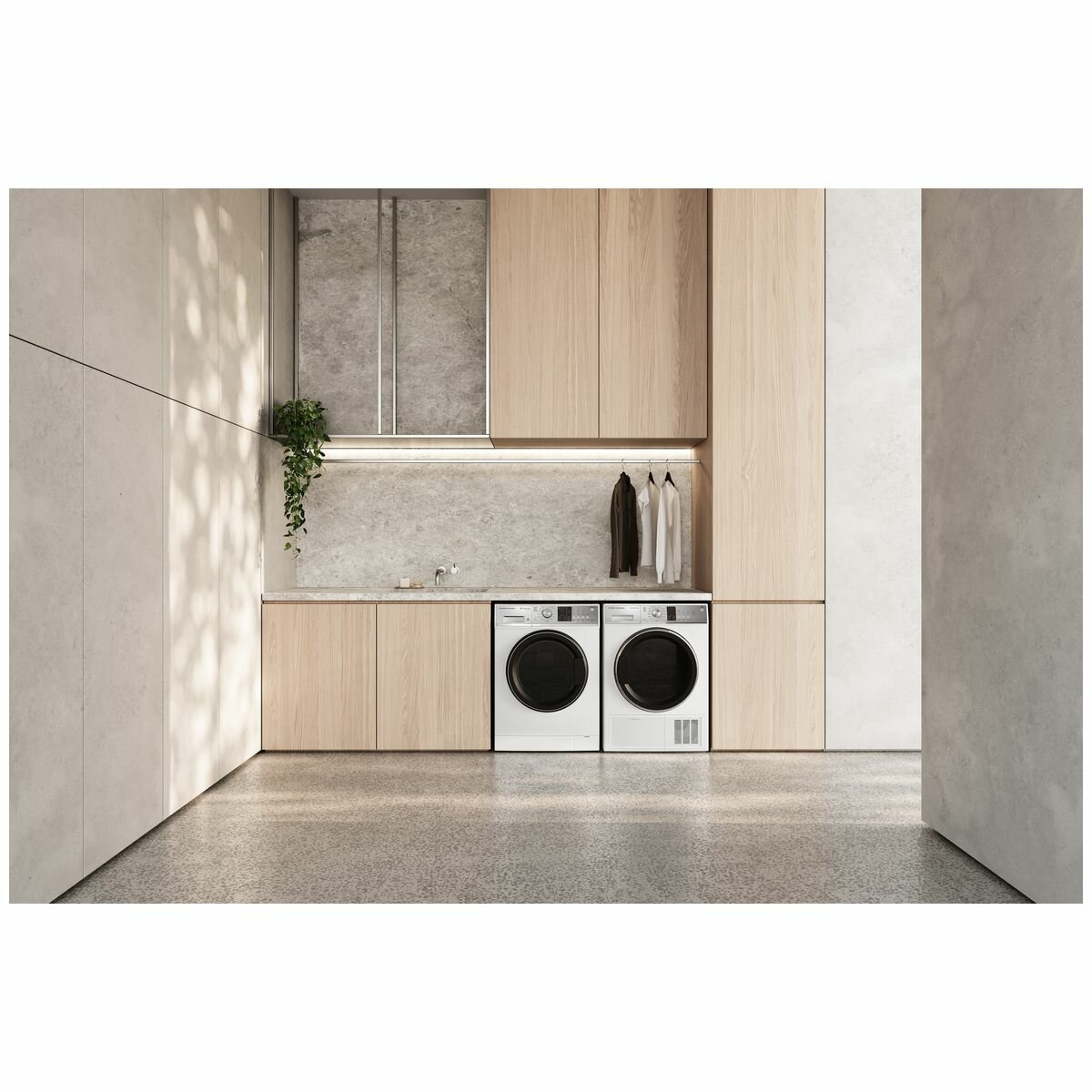 Fisher & Paykel WH1060P3 10kg Front Load Washing Machine - Energy Efficient, Quiet Operation for Apartments & Small Homes