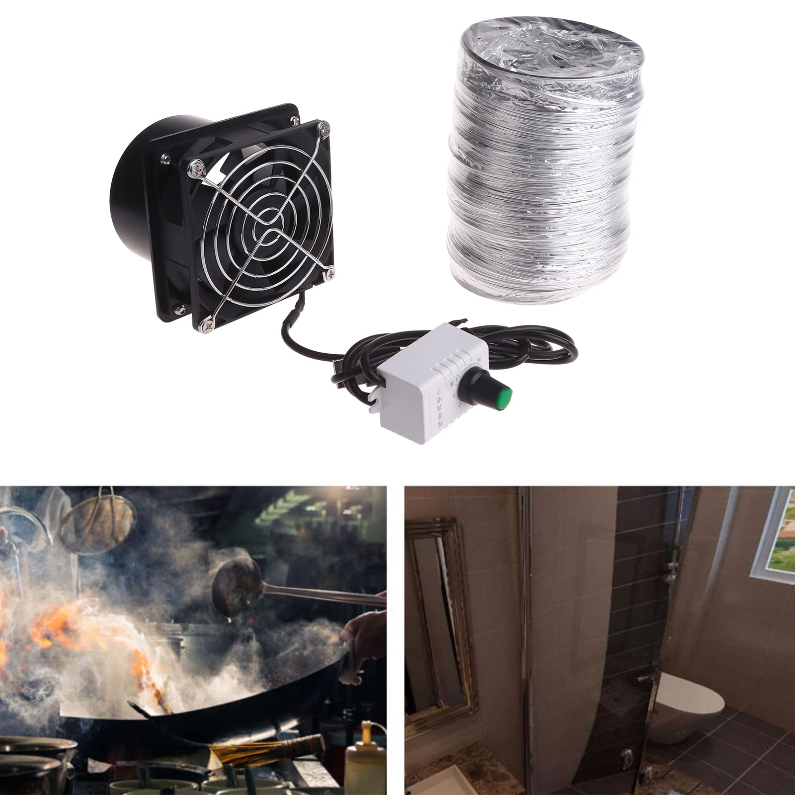 Adjustable Speed USB Solder Smoke Absorber - Fume Extractor Fan with Flexible Pipe for Soldering, Welding & Electronics Work (7x7cm) - Perfect for DIY Projects, Jewelry Making & Home Repairs