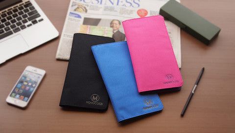 Monocozzi Premium RFID Blocking Passport Holder - Slim Travel Wallet for Women & Men - Perfect for Airports, Vacations & International Trips