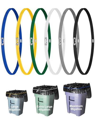 6pcs Large (black,gray,white,blue,greeness,yellow)