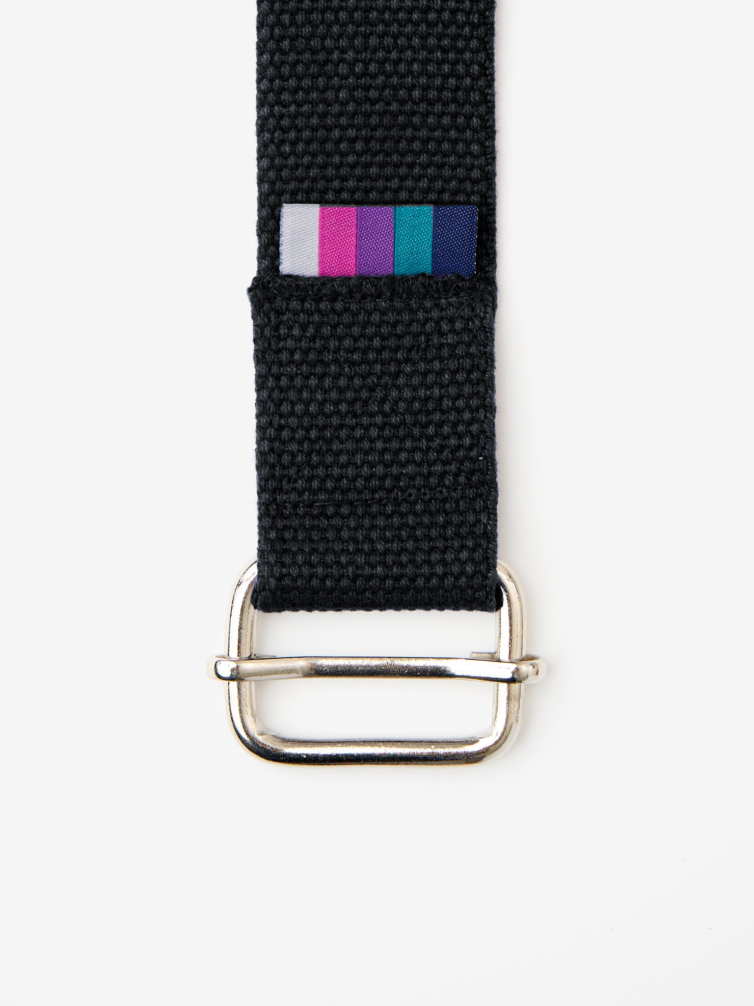 Organic Cotton Wide Yoga Belt for Stretching & Flexibility - Premium Yoga Strap for Poses, Pilates & Physical Therapy - Ideal for Home, Studio & Travel Use