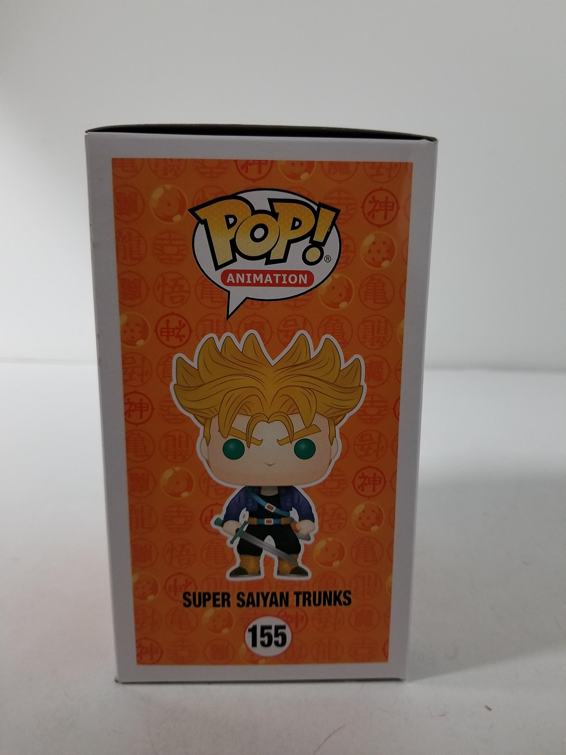 Dragon Ball Z Super Saiyan Trunks #155 Pop Vinyl Figure Collectible - Perfect for Anime Fans, Gift for DBZ Lovers, and Home Office Decor