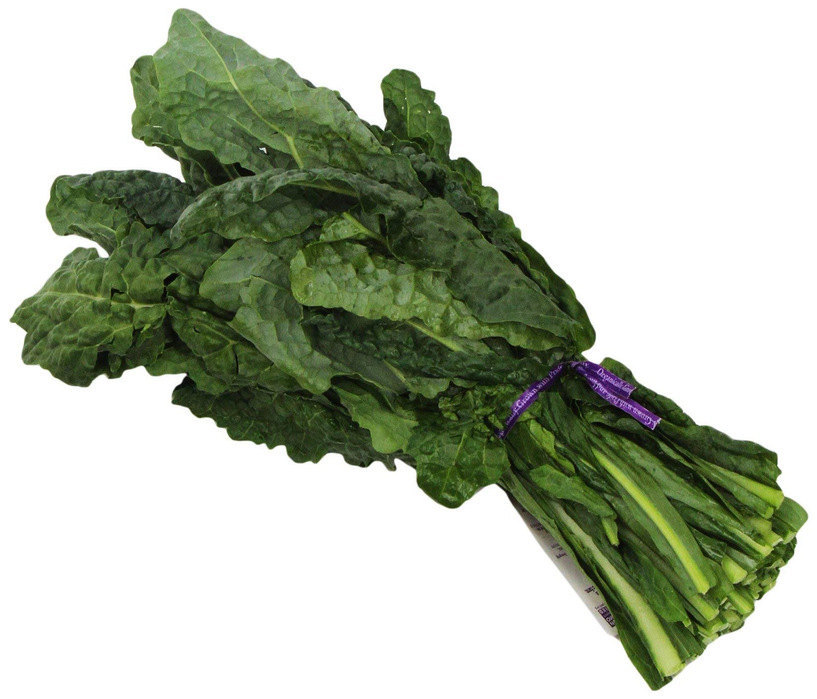Organic Dinosaur Kale Greens - Fresh, Nutrient-Rich Superfood (1 Bunch) - Perfect for Smoothies, Salads & Healthy Cooking