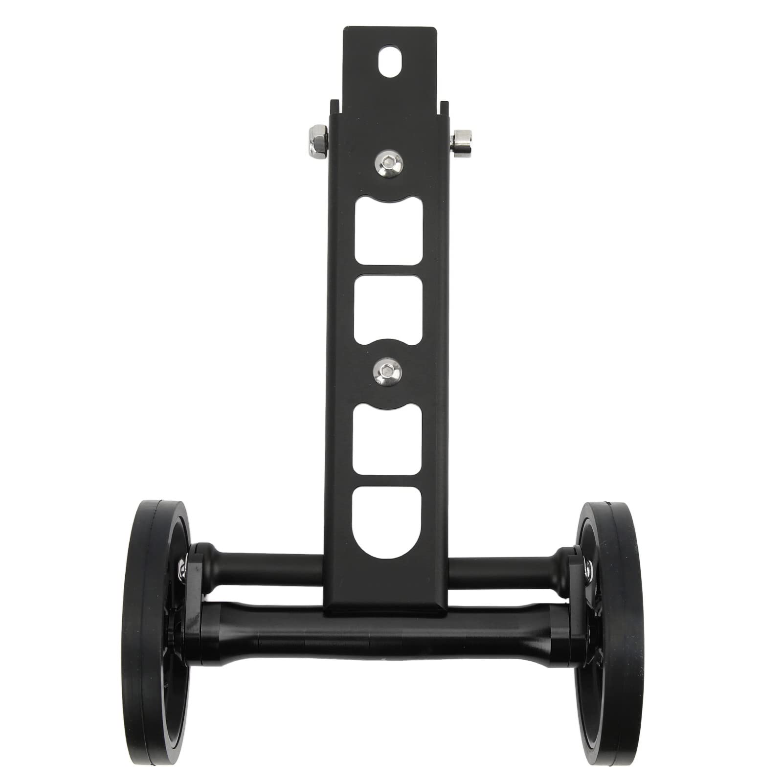 VGEBY Folding Bike Easy Wheel - Telescopic Push Wheel with Extension Rod for Birdy Bicycles | Portable & Multifunctional for Commuting, Travel & Urban Cycling