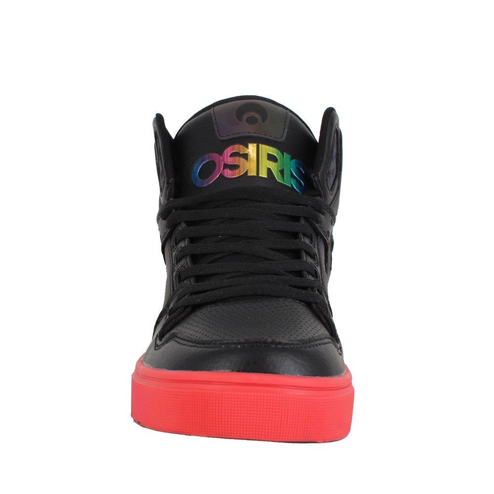 Osiris Clone Skate Shoes - Black/Black/Multi Color for Men & Women | Comfortable & Durable for Skateboarding, Streetwear & Casual Wear