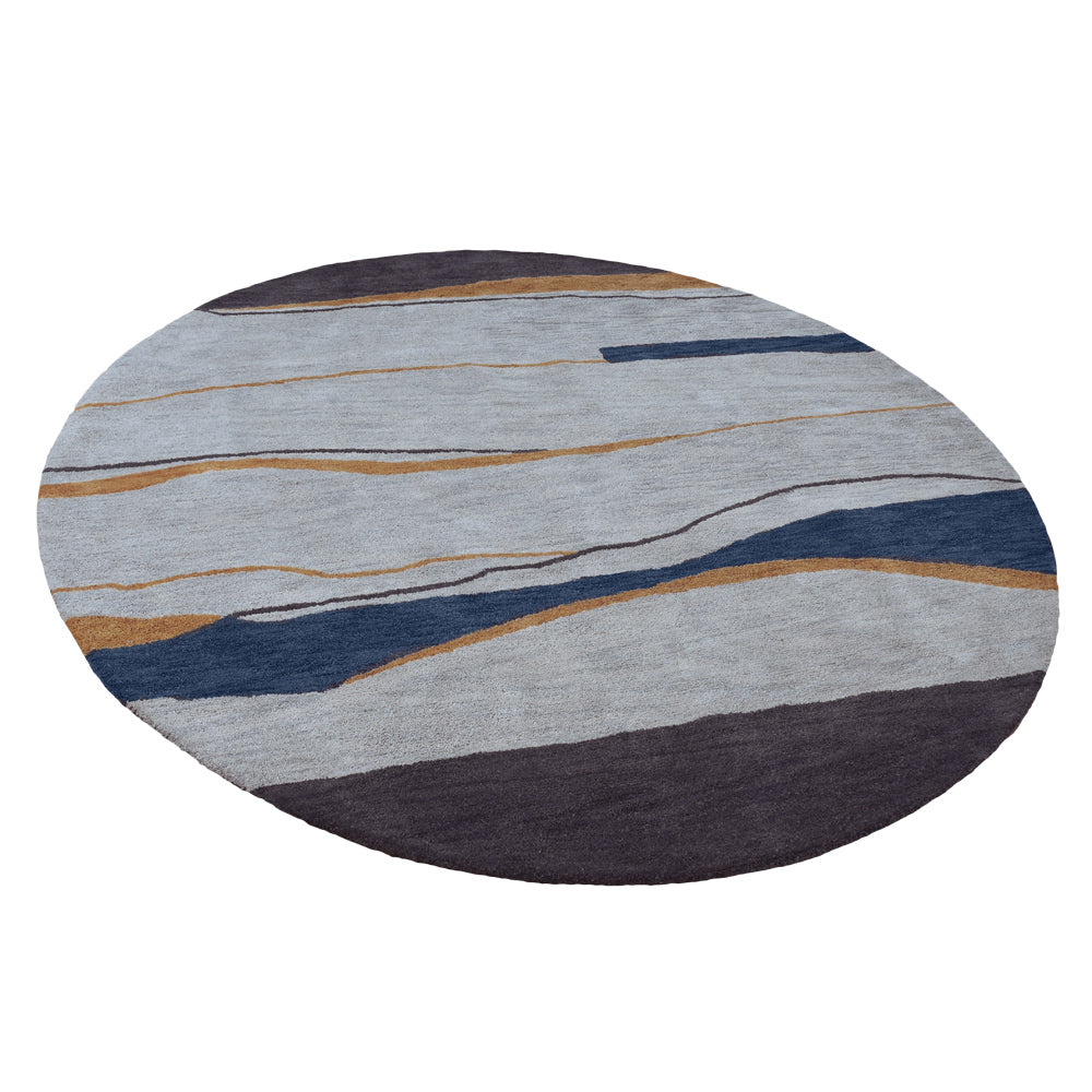 Halifax Hand Tufted Rug - Soft & Durable Wool Area Rug for Living Room, Bedroom - Non-Slip Home Decor Carpet (5'x8', Beige)